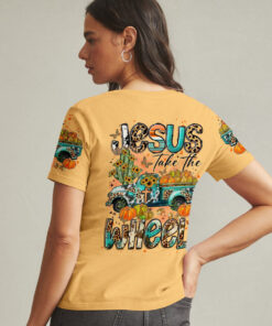 jesus take the wheel shirt fall christian tee with leopard truck 14 wyzu5
