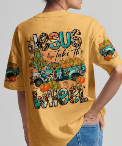 jesus take the wheel shirt fall christian tee with leopard truck 4 92ysw