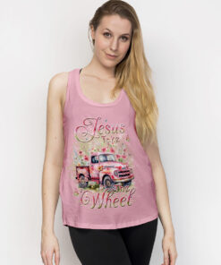 jesus take the wheel shirt pink floral christian vintage truck tee 3 br52z