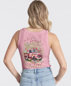 jesus take the wheel shirt pink floral christian vintage truck tee 6 ukr63