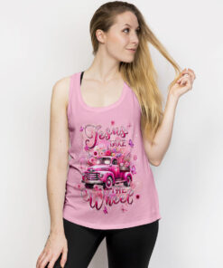 jesus take the wheel shirt pink floral vintage truck christian tee 2 49pez