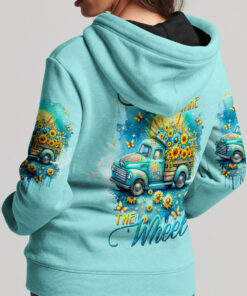 jesus take the wheel shirt teal sunflower vintage truck christian tee 12 i0ilk