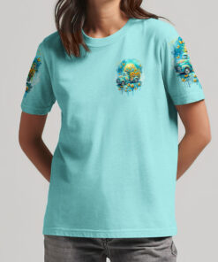 jesus take the wheel shirt teal sunflower vintage truck christian tee 15 2lecb
