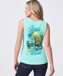 jesus take the wheel shirt teal sunflower vintage truck christian tee 7 1c5rt