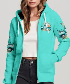 jesus take the wheel sweatshirt teal floral christian truck pullover 13 1lncp