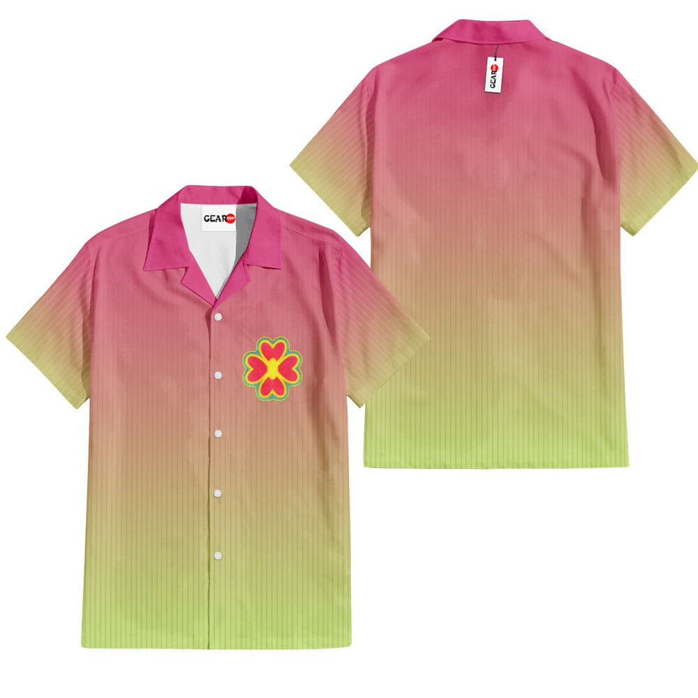 mitsuri kanroji hawaiian shirt demon slayer love hashira style 1 0qzm3