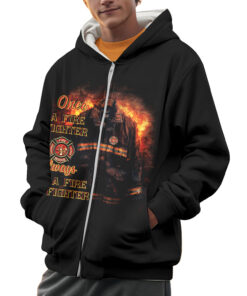 once a firefighter always a firefighter t shirt fire dept tee 11 da6xh