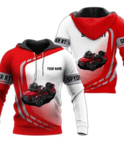 personalized spyder rt polo shirt red 3d print for trike motorcycle riders 8 eqjge