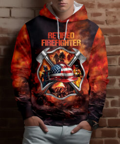 proud retired firefighter t shirt all over print fireman shirt 3 gvvho