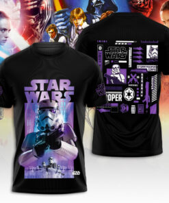 Purple Stormtrooper Shirt – Star Wars Trooper Corps Tee with Futuristic Design