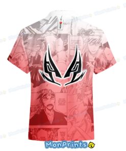 renji bleach shirt anime character hawaiian shirt comic style button up 3 z958e