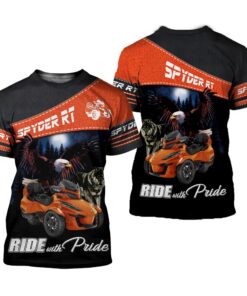 ride with pride spyder rt hoodie bold all over print for trike riders 4 buqyy