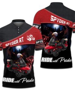 ride with pride spyder rt hoodie red 3d all over print for trike riders 3 mhm6u