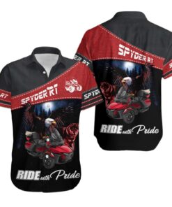 ride with pride spyder rt hoodie red 3d all over print for trike riders 5 2bgyy