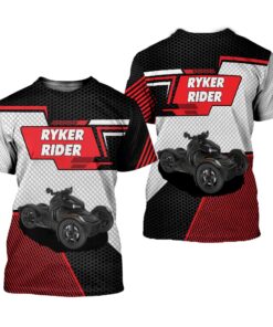 ryker rider hoodie 3d full print zip jacket for can am trike enthusiasts 4 ensww
