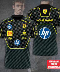 Scuderia Ferrari HP Polo Shirt 2025 – Personalized F1 Racing Tee