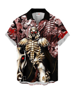 skull knight hawaiian shirt berserk anime dark fantasy style 3 9vgk4