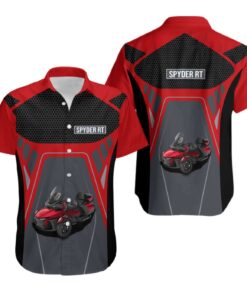 spyder rt red zip hoodie bold 3d printed jacket for trike motorcycle fans 4 0tzzy