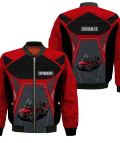 spyder rt red zip hoodie bold 3d printed jacket for trike motorcycle fans 6 e4fyh