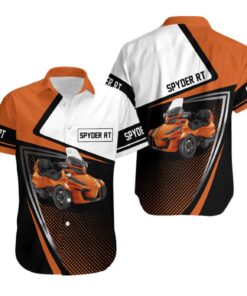 spyder rt rider polo shirt orange 3d print for trike motorcycle fans 4 gax0w