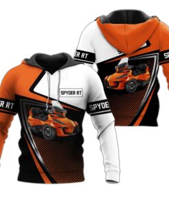 spyder rt rider polo shirt orange 3d print for trike motorcycle fans 7 b1zpq