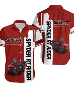spyder rt rider red white hoodie 3d zip jacket for trike motorcycle fans 3 n1u03