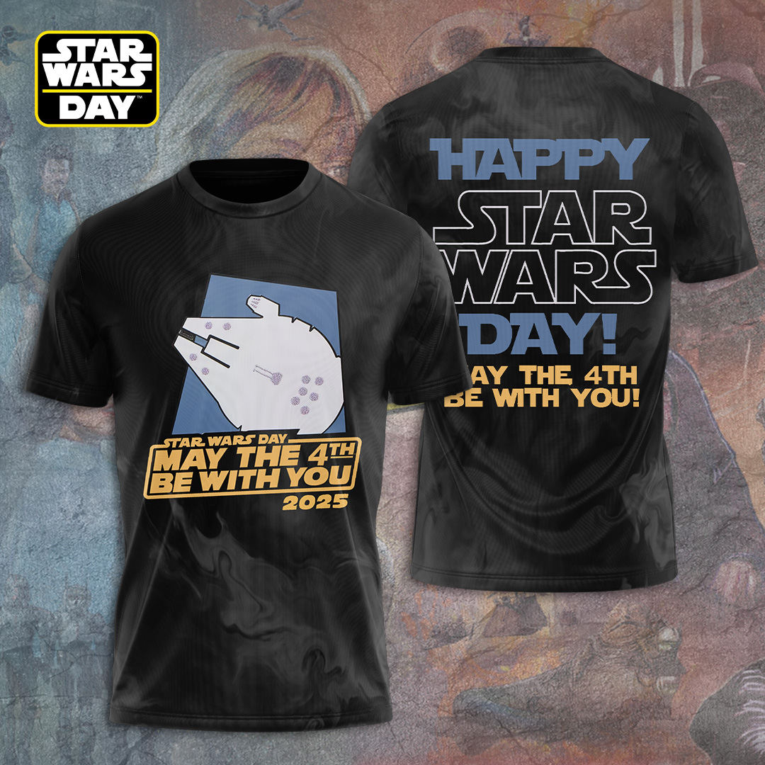 star wars day 2025 shirt may the 4th be with you millennium falcon shirt 1 2cf1w
