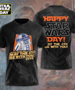 Star Wars Day Shirt 2025 R2D2 May the 4th Be With You Tee