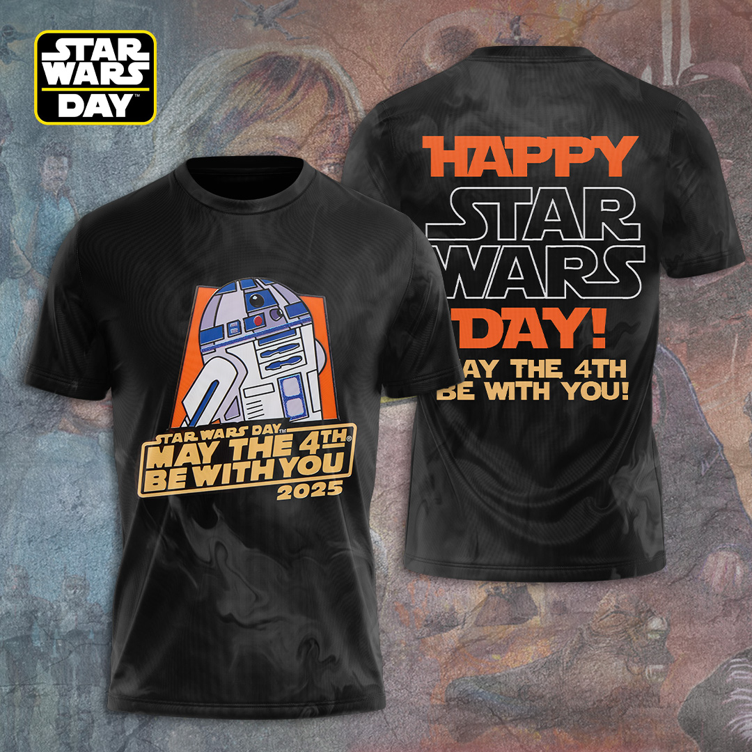 star wars day shirt 2025 r2d2 may the 4th be with you tee 1 k9mlw