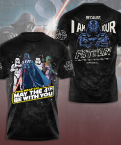 Star Wars May The 4th Shirt – Darth Vader ‘I Am Your Father’ Tee for Fans