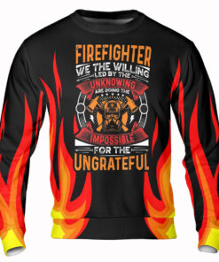 volunteer firefighter hoodie bulldog fire rescue pullover first in last out 7 ndh78