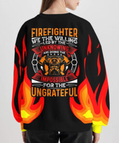 volunteer firefighter hoodie bulldog fire rescue pullover first in last out 8 l7hy4