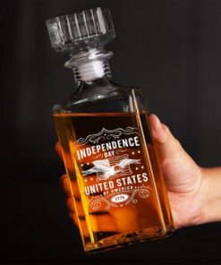 1776 independence day decanter patriotic whiskey gift 4 o42i2