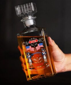 1776 Whiskey Decanter – Proud American Independence Gift