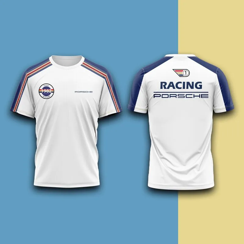 1982 porsche racing t shirt for men retro motorsport heritage tee g0uyj