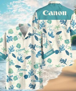 Canon Ocean Hawaiian Shirt – Custom Coral Reef Summer Beach Button-Up