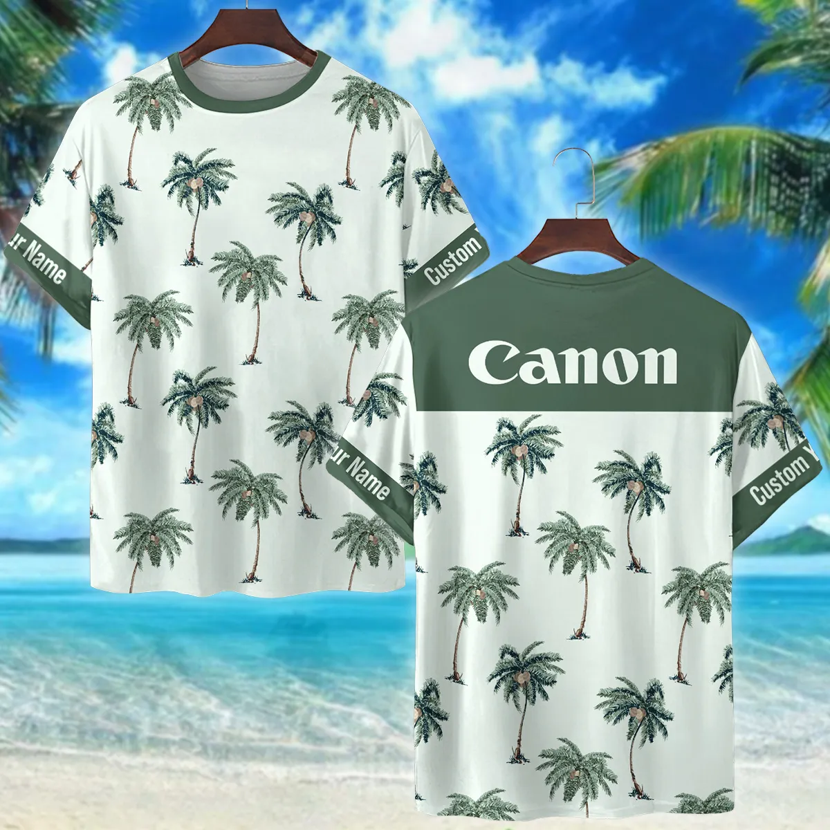 canon palm tree hawaiian shirt custom tropical beach shirt for summer vibes 1 2r2fl
