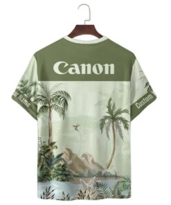 canon tropical jungle t shirt custom bird print summer beach tee 3 hv4u5