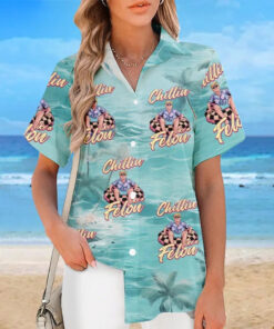 chillin like a felon shirt funny tropical trump hawaiian shirt 3 9am2g