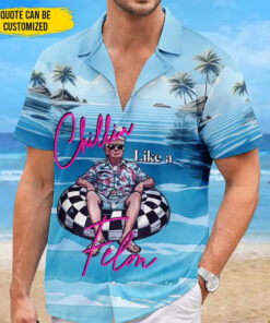 chillin like a felon trump shirt retro floatie tropical hawaiian shirt 4 jsf72