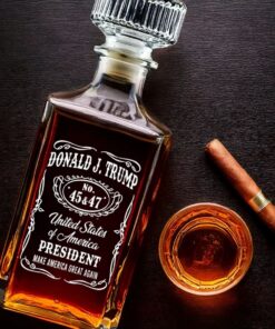 donald j trump 45 47 whiskey decanter patriotic maga gift for conservatives 5 ruk1v
