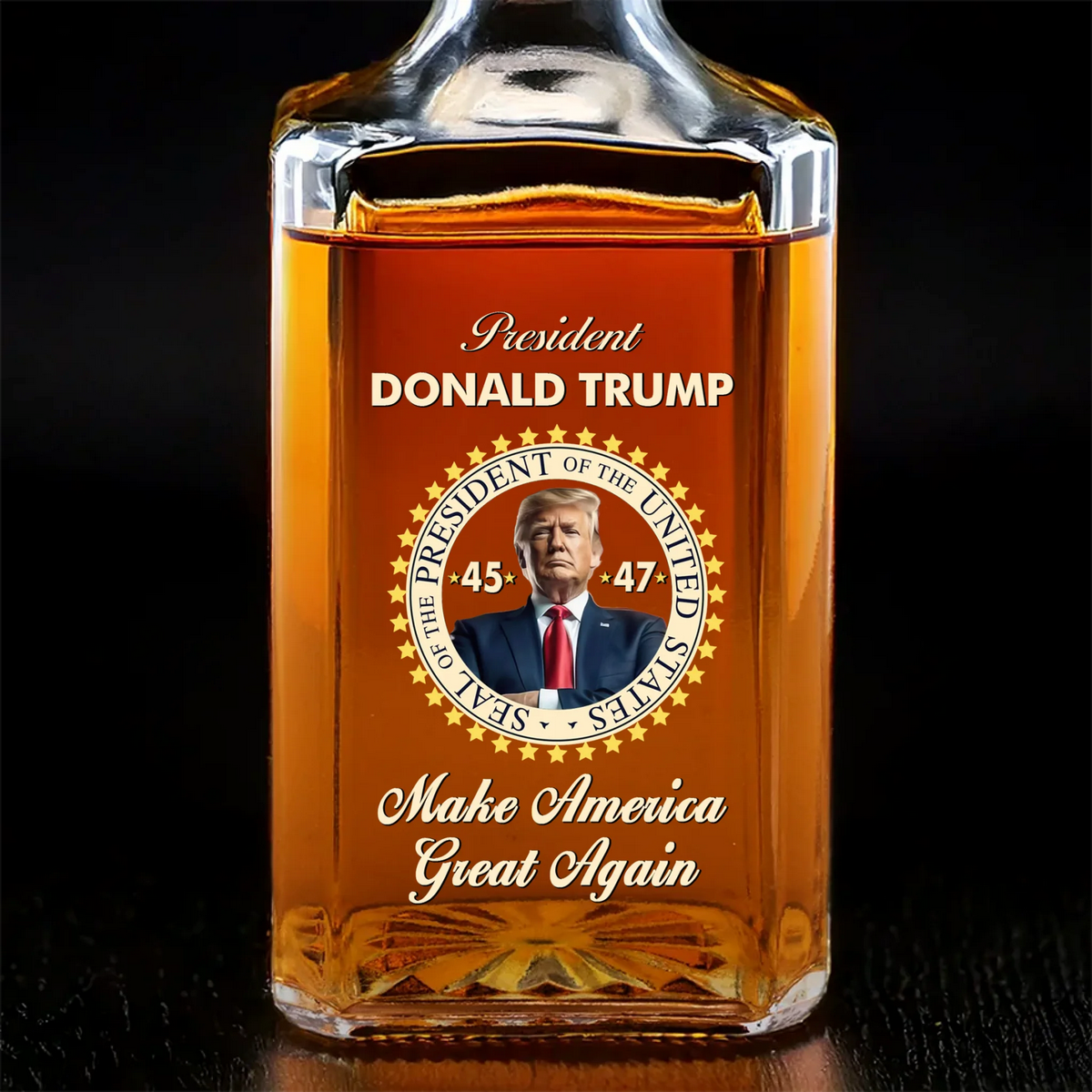 donald trump 4547 whiskey decanter maga patriotic gift usa 1 vqzvm