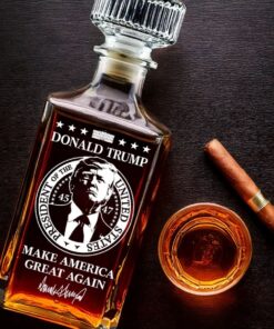 donald trump presidential seal whiskey decanter maga 45 47 collectible bottle 2 dyfeb