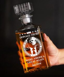 donald trump presidential seal whiskey decanter maga 45 47 collectible bottle 3 411kl