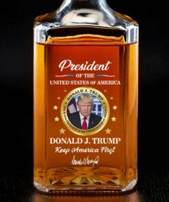 donald trump whiskey decanter keep america first presidential gift 3 gcfmu