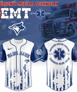 EMT x Blue Jays Jersey 2025 Medical Services Appreciation Shirt