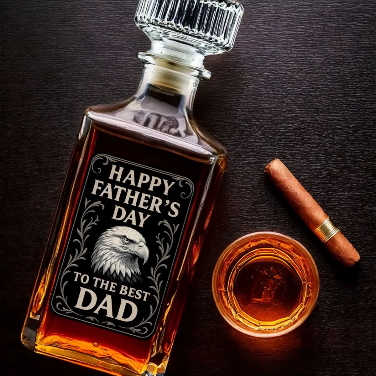fathers day whiskey decanter best dad patriotic gift 1 sqbgc