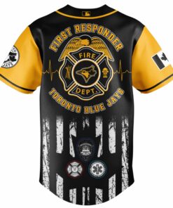 first responder x blue jays jersey 2025 limited edition baseball shirt 4 k3g8v