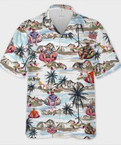 Funny Hawaiian Shirt for Men – Summer Beach Party Aloha Vibes