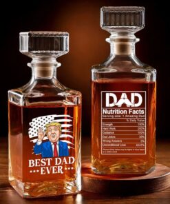 Funny Trump Dad Decanter – Best Father’s Day Gift Bottle